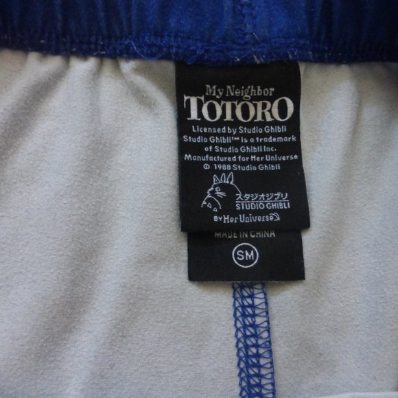 HER UNIVERSE Hot Topic blue "My neighbour Totoro" anime leggings Size S - Picture 6 of 12